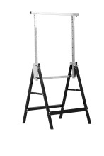 HBM Schraag in hoogte verstelbaar 81-130 cm, max. belasting 150 kg, 6,5 kg, 58 cm breed, 68,8 cm lang