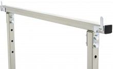 HBM Schraag in hoogte verstelbaar 81-130 cm, max. belasting 150 kg, 6,5 kg, 58 cm breed, 68,8 cm lang