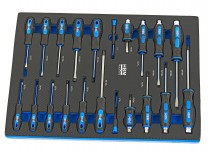 HBM 262-delige premium gereedschapsvulling voor gereedschapswagen, 7 inlays, 39 x 54 cm, blauw HBM 262-delige premium gereedschapsvulling voor gereedschapswagen, 7 inlays, 39 x 54 cm, blauw