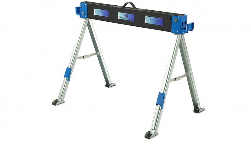 HBM Professionel sammenklappelig savbuk buk til metal 500 kg 120 mm 6 kg