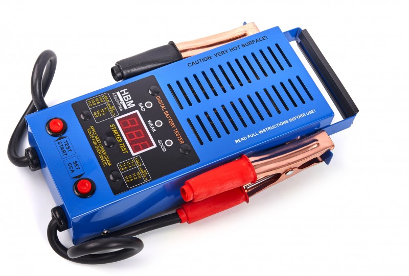 HBM Professionele Digitale Accu Tester 125 Amp - 12 Volt HBM Professionele Digitale Accu Tester 125 Amp - 12 Volt
