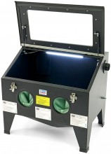 HBM SBC 190 Straalcabine 190 l Voorlader met Gasveren, 6 bar, 250 l/min, 90 x 60 x 50 cm