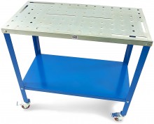 HBM verrijdbare lastafel 91 x 46 cm, metaal, werkblad 2,5 mm, 25 kg HBM verrijdbare lastafel 91 x 46 cm, metaal, werkblad 2,5 mm, 25 kg