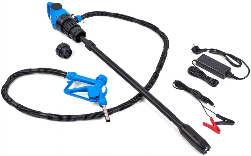 HBM elektrische vatpomp voor AdBlue en waterbasis vloeistoffen 12V 20 l/min 3/4 inch