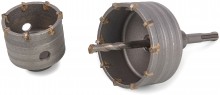 HBM 2-delige gatzagenset 60-80 mm met SDS-opname voor beton, natuursteen, tegel en klinkers