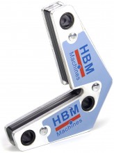 HBM Universele lasmagneet 15°, 60°, 90° en 120° hoek, 95 x 85 x 10 mm