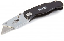 HBM foldbar udtrækskniv 100 mm med 5 reservemesser