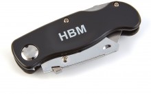 HBM foldbar udtrækskniv 100 mm med 5 reservemesser