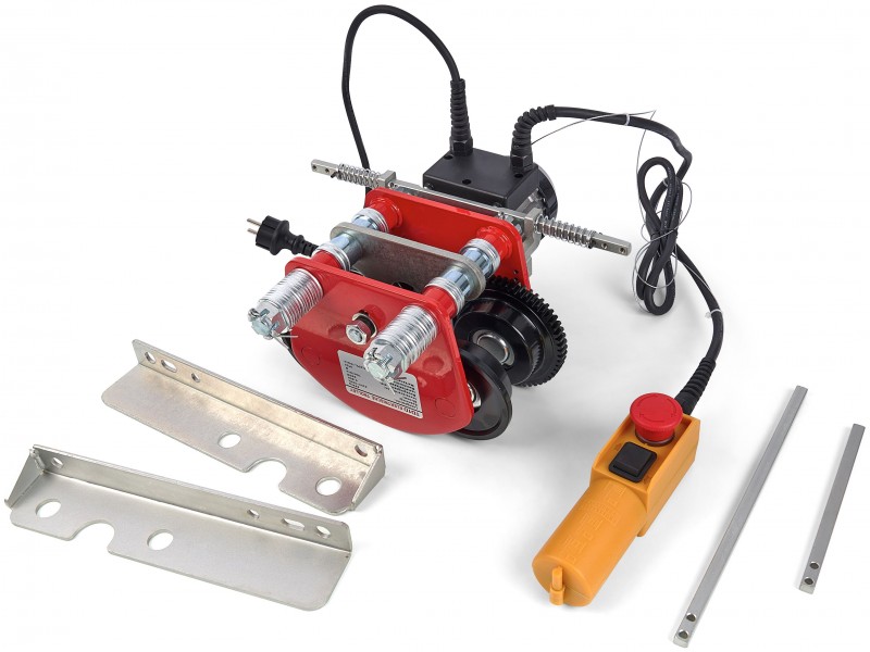 HBM Elektrische Loopkat 999 kg voor Takels, 230 V, 16 m/min, Opbouwhoogte 300 cm