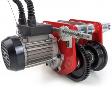 HBM Elektrische Loopkat 999 kg voor Takels, 230 V, 16 m/min, Opbouwhoogte 300 cm