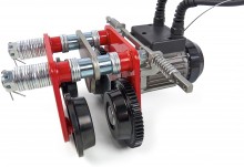 HBM Elektrische Loopkat 999 kg voor Takels, 230 V, 16 m/min, Opbouwhoogte 300 cm