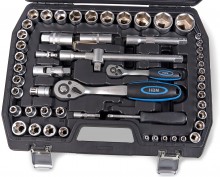 HBM 108-delige Professionele Doppenset Inch Maten met Opbergkoffer HBM 108-delige Professionele Doppenset Inch Maten met Opbergkoffer