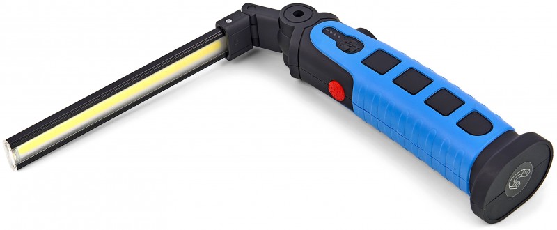 HBM LED 3-in-1 oplaadbare zaklamp 350 lumen, opvouwbaar, magnetisch, Li-ion 18650, 9 uur brandtijd HBM LED 3-in-1 oplaadbare zaklamp 350 lumen, opvouwbaar, magnetisch, Li-ion 18650, 9 uur brandtijd