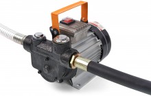 HBM elektrische dieselpomp 230 V 550 W, 60 l/min, 4 m slang, voor diesel en stookolie