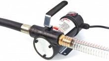 HBM 12V elektrisk diesel- og fyringsoliepumpe 175 W, 45 l/min, 10 m pumpehøjde.