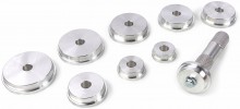 HBM 10-delige Wiellager- en Pakking Montageset 39,5-81 mm Aluminium