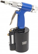 HBM Professionele Pneumatische Blindklinkmoertang M4-M10, 6,2 Bar, 2,43 kg
