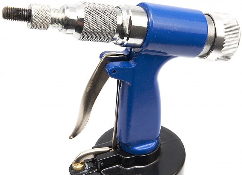 HBM Professionele Pneumatische Blindklinkmoertang M4-M10, 6,2 Bar, 2,43 kg