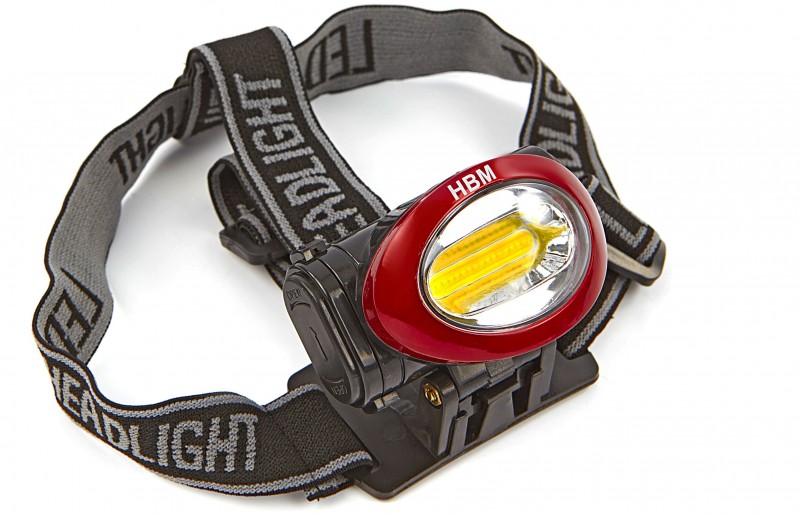 HBM verstelbare LED hoofdlamp 3 Watt 120 lumen draagbaar HBM verstelbare LED hoofdlamp 3 Watt 120 lumen draagbaar