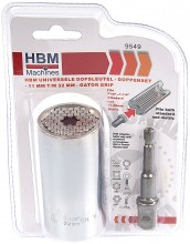HBM Gator Grip Universele Doppensleutel Doppenset 11 mm t/m 32 mm HBM Gator Grip Universele Doppensleutel Doppenset 11 mm t/m 32 mm