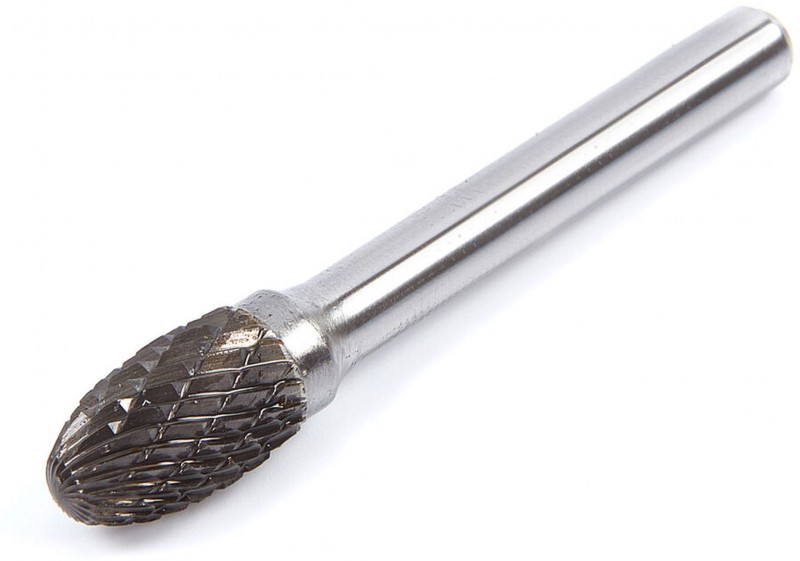HBM Hårdmetalfræser Model 2 Widia Double Cut til Aluminium, Messing, Kobber, Metal, Rvs, Plast og Stål.