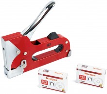 HBM Professionele Stalen Handtacker - Nietmachine Inclusief 1000 Nietjes