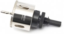 HBM 11-delt professionel diamant hulsavsæt til fliser 19-57 mm.