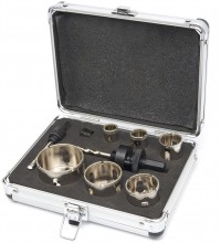 HBM 11-delt professionel diamant hulsavsæt til fliser 19-57 mm.