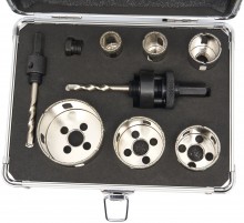 HBM 11-delt professionel diamant hulsavsæt til fliser 19-57 mm.