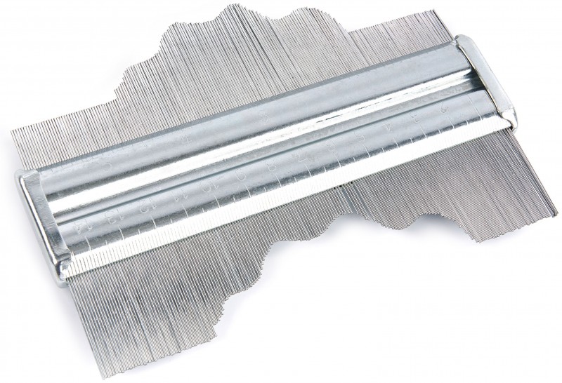 HBM Professionele Stalen Profielmal 150 mm Inch en Millimeter