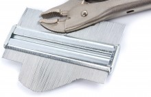 HBM Professionele Stalen Profielmal 150 mm Inch en Millimeter