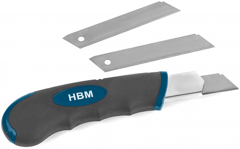 HBM Professionelt 18 mm Afbrydningskniv Sæt med 3 Knive