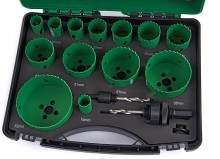 HiKOKI 752177 13-delige gatzagenset in cassette bi-metaal voor koper, rvs, baksteen, gietijzer, gipsplaat, kunststof en hout HiKOKI 752177 13-delige gatzagenset in cassette bi-metaal voor koper, rvs, baksteen, gietijzer, gipsplaat, kunststof en hout
