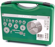 HiKOKI 752177 13-delige gatzagenset in cassette bi-metaal voor koper, rvs, baksteen, gietijzer, gipsplaat, kunststof en hout HiKOKI 752177 13-delige gatzagenset in cassette bi-metaal voor koper, rvs, baksteen, gietijzer, gipsplaat, kunststof en hout