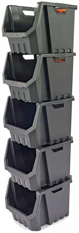 HBM TACTIX opbergbak stapelbaar 45,5 x 58 x 40 cm
