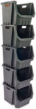 HBM TACTIX opbergbak stapelbaar 45,5 x 58 x 40 cm