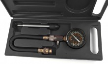 HBM Compressiemeter voor Benzinemotoren met Slang 360 mm, Adapters 14 en 18 mm, Inclusief Opbergkoffer