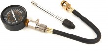 HBM Compressiemeter voor Benzinemotoren met Slang 360 mm, Adapters 14 en 18 mm, Inclusief Opbergkoffer