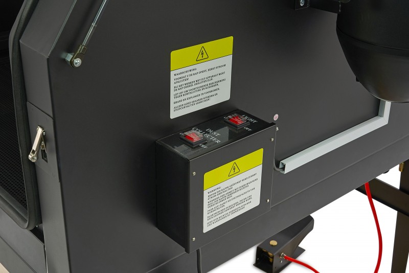 HBM SBC 1200 Blæsekabine med Udsugning - Sort