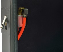 HBM SBC 1200 Blæsekabine med Udsugning - Sort
