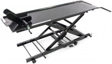 HBM motorheftafel 450 kg – hydraulisch, verstelbaar, antislip, verrijdbaar, 250 cm, maximale hoogte 80 cm
