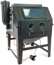 HBM SBC 1200 Blæsekabine med Udsugning - Sort