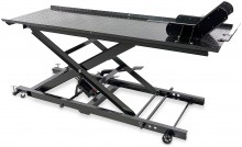 HBM motorheftafel 450 kg – hydraulisch, verstelbaar, antislip, verrijdbaar, 250 cm, maximale hoogte 80 cm