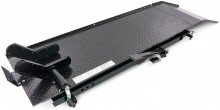 HBM motorheftafel 450 kg – hydraulisch, verstelbaar, antislip, verrijdbaar, 250 cm, maximale hoogte 80 cm