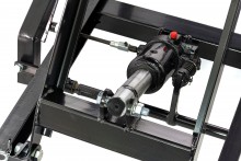 HBM Motorhejsbord 360 kg Sort - Draagvermogen 360 kg, 48 x 221,5 x 80 cm.