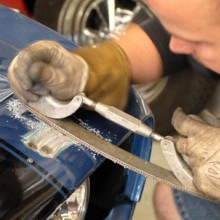 HBM Professionele Carrosserievijl inclusief 2 vijlbladen