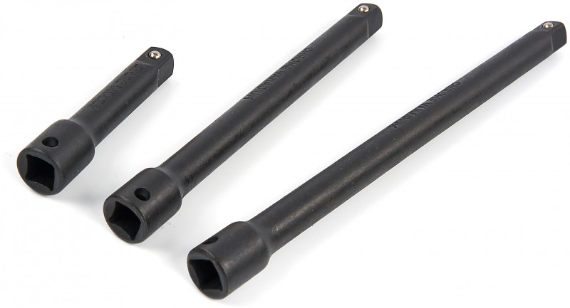 HBM 3-delt 3/8 inch kraftforlængersæt til krafttoppe.