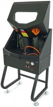 HBM Hogedruk Onderdelenreiniger met Thermostaat, Tank 185 l, 40 kg, 60 x 77 x 133 cm