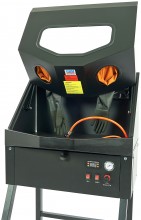 HBM Hogedruk Onderdelenreiniger met Thermostaat, Tank 185 l, 40 kg, 60 x 77 x 133 cm