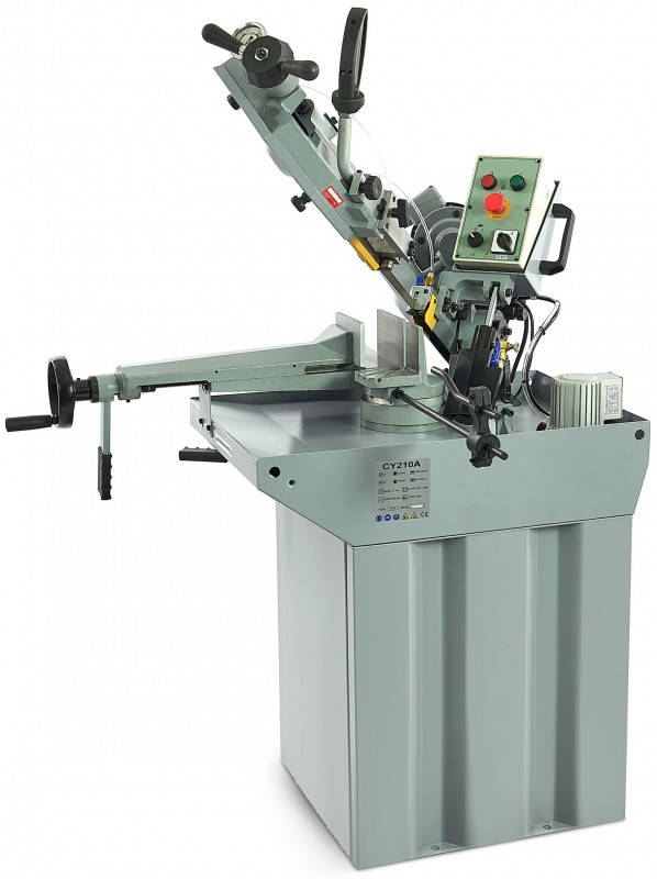 HBM 210 Profi Metaallintzaag 400V 2 Toeren 750W 170 mm Zaagcapaciteit 160 kg
